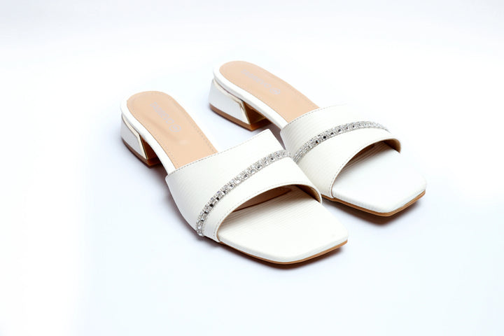 Colorful White Stylish Slipper