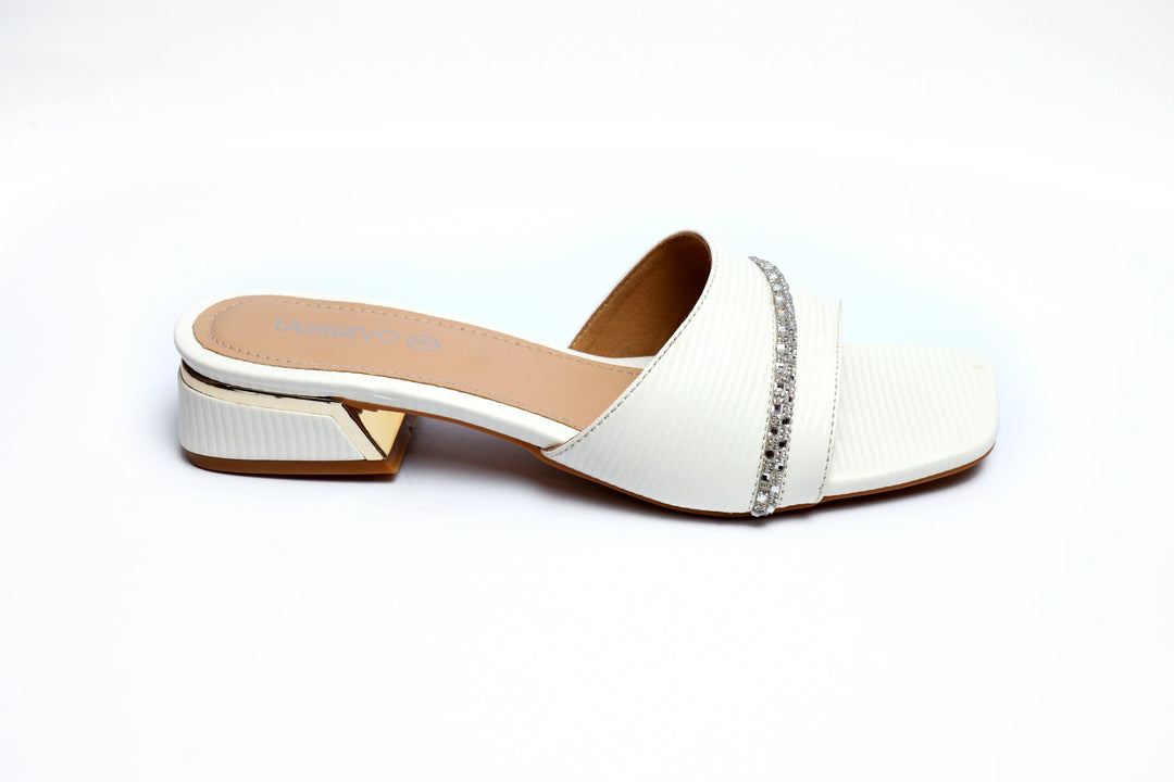 Colorful White Stylish Slipper
