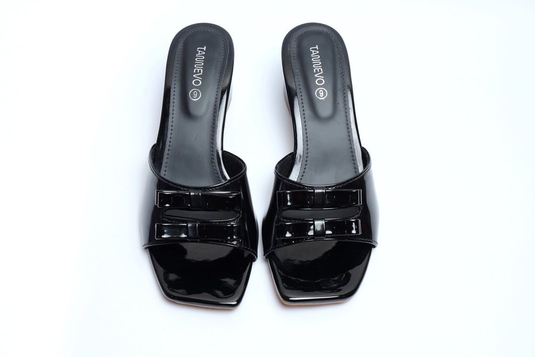 Premium Black Comfort Slipper