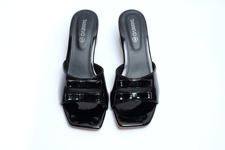 Premium Black Comfort Slipper