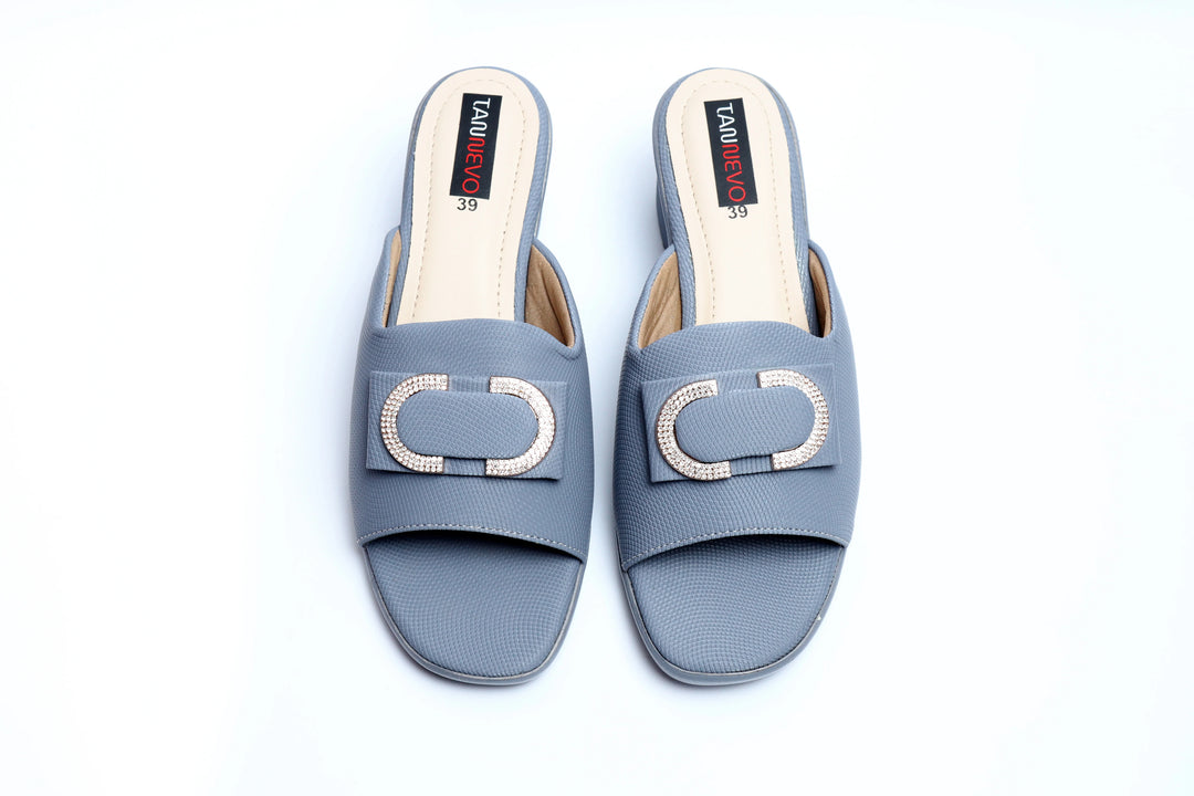 Soft Blue Comfort Slipper