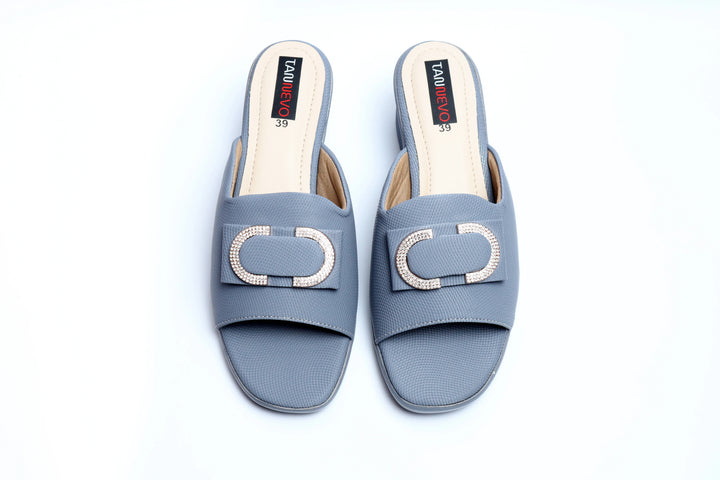 Soft Blue Comfort Slipper