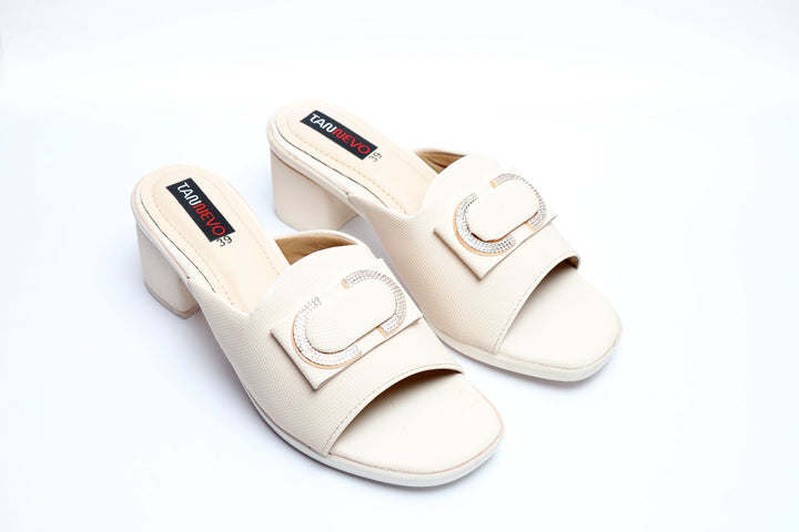 Soft Beige Comfort Slipper