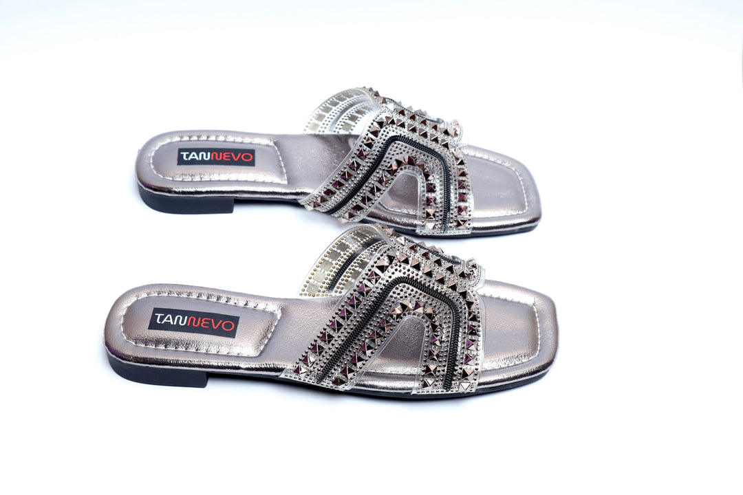 Designer Silver Slipper