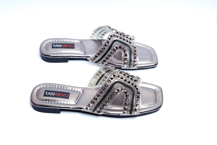 Designer Silver Slipper