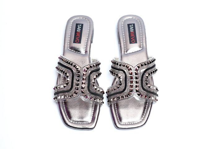 Designer Silver Slipper