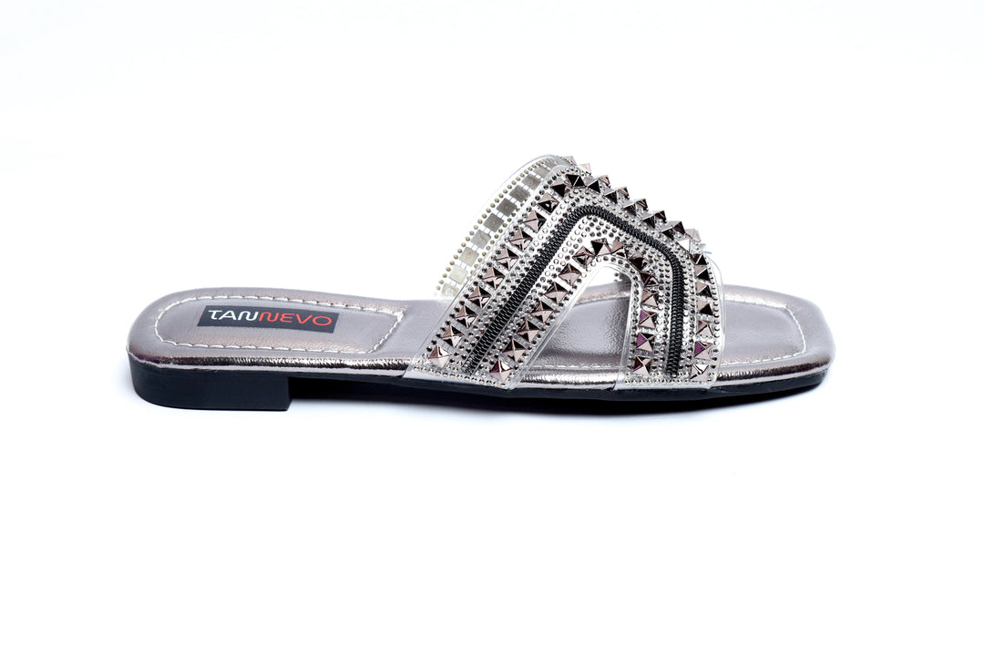 Designer Silver Slipper
