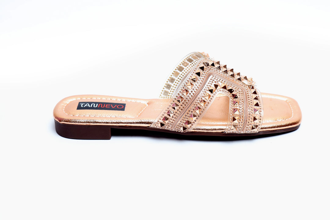 Designer Gold Slipper