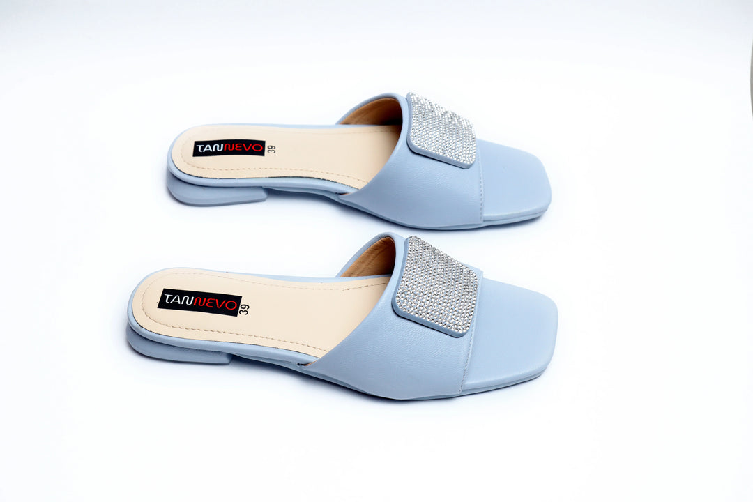 Trendy Blue Slipper