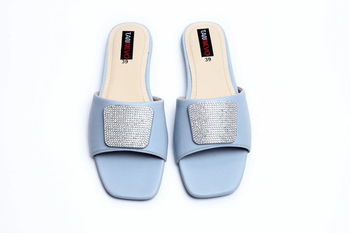 Trendy Blue Slipper