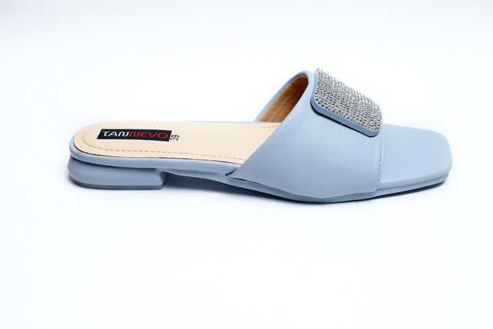 Trendy Blue Slipper