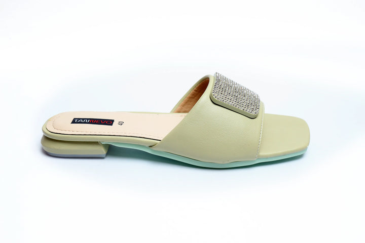 Trendy Ash Green Slipper