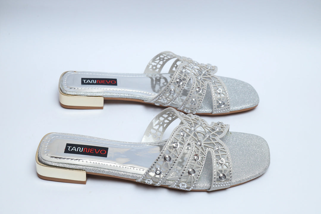 Silver Shine Premium Slipper