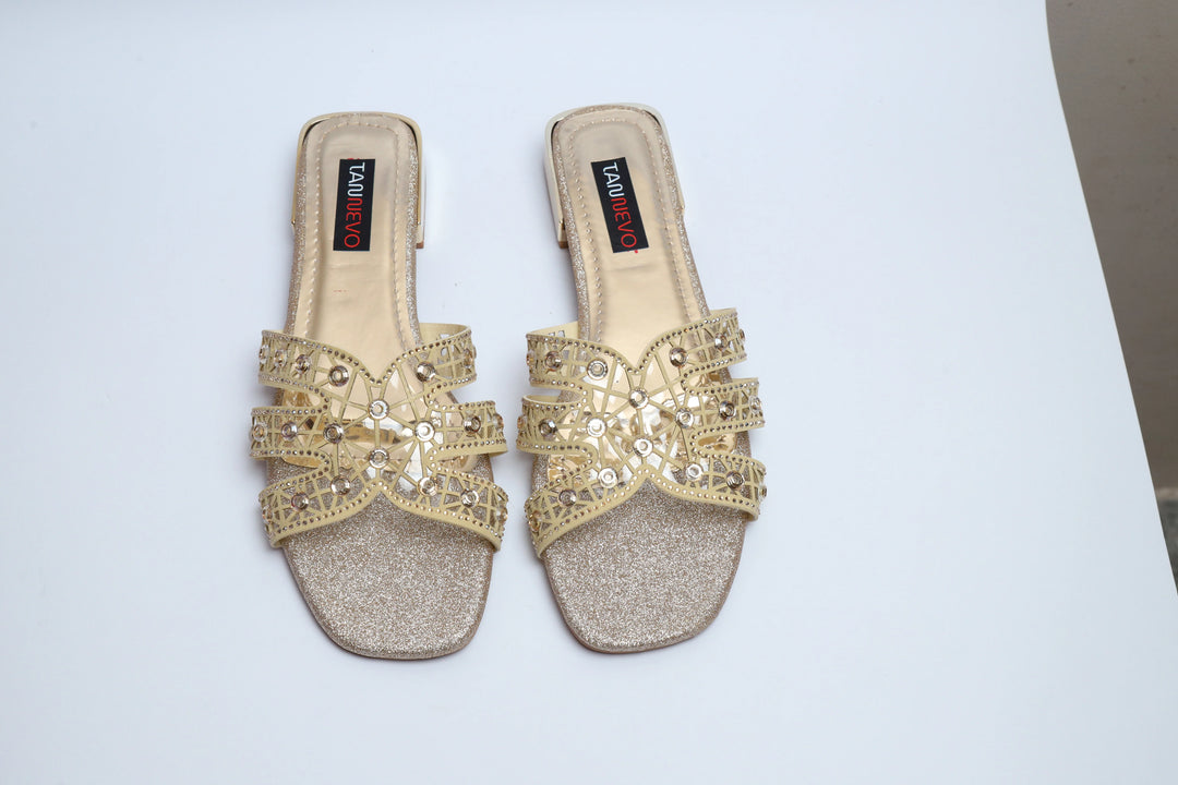 Golden Shine Premium Slipper