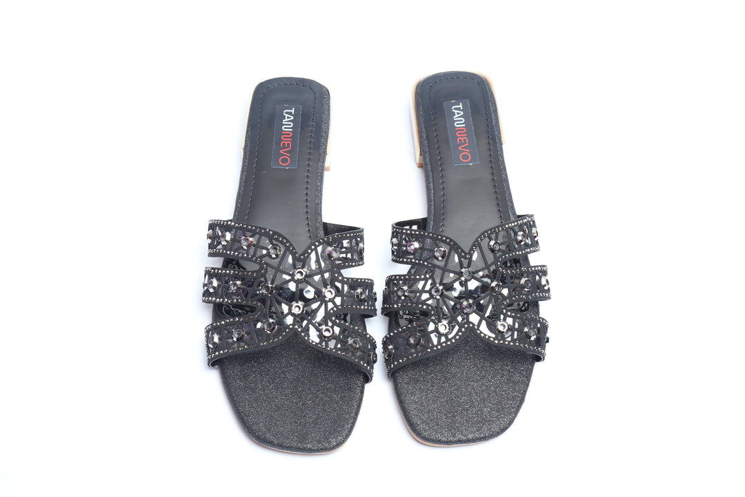 Black Shine Premium Slipper