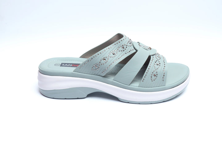 Green Trend PU Medicated Slipper