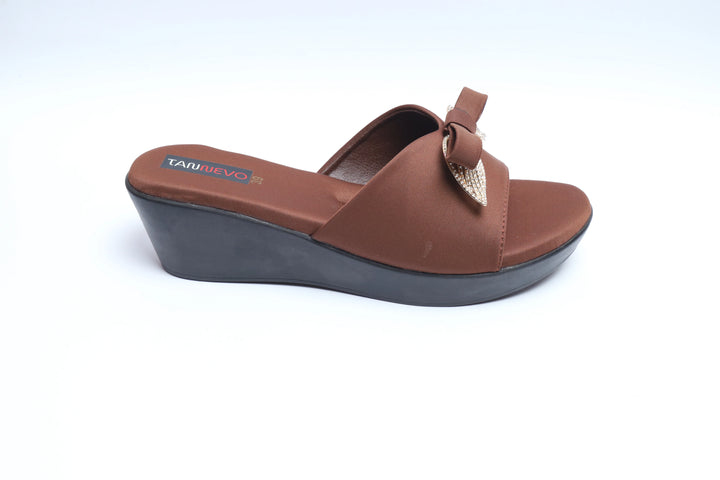 Coffee Premium PU Medicated Slipper