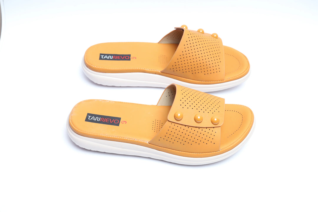Camel Comfort PU Medicated Slipper