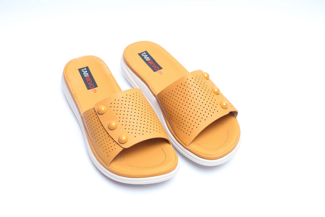 Camel Comfort PU Medicated Slipper