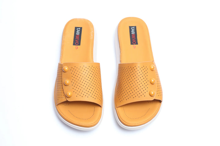 Camel Comfort PU Medicated Slipper