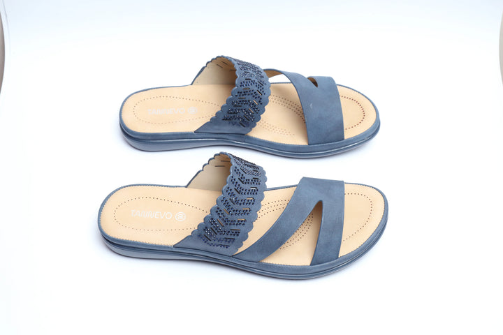 Navy Blue Medicated Slipper