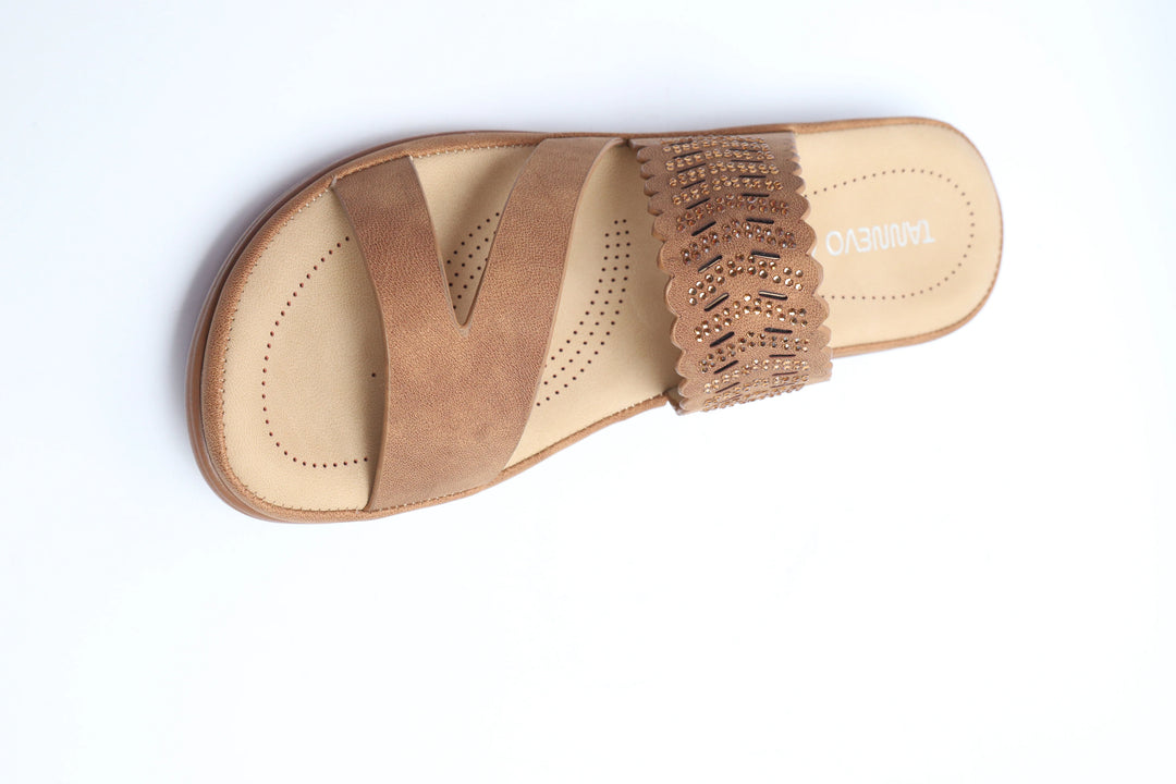 Brown Medicated Slipper