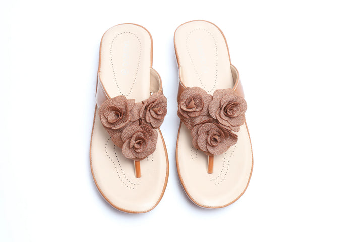 Elegant Mustard Medicated Slipper