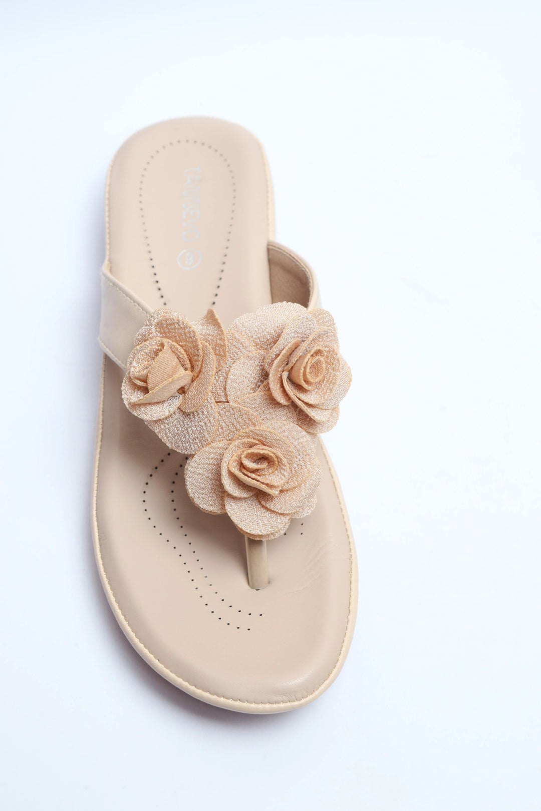Elegant Beige Medicated Slipper