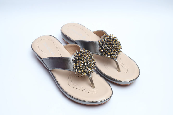 Minimal Gray Premium Medicated Slipper