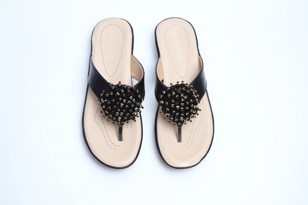 Minimal Black Premium Medicated Slipper