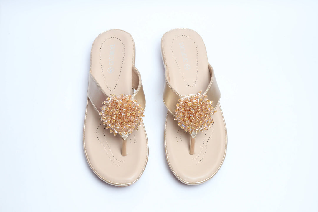 Minimal Gold Premium Medicated Slipper