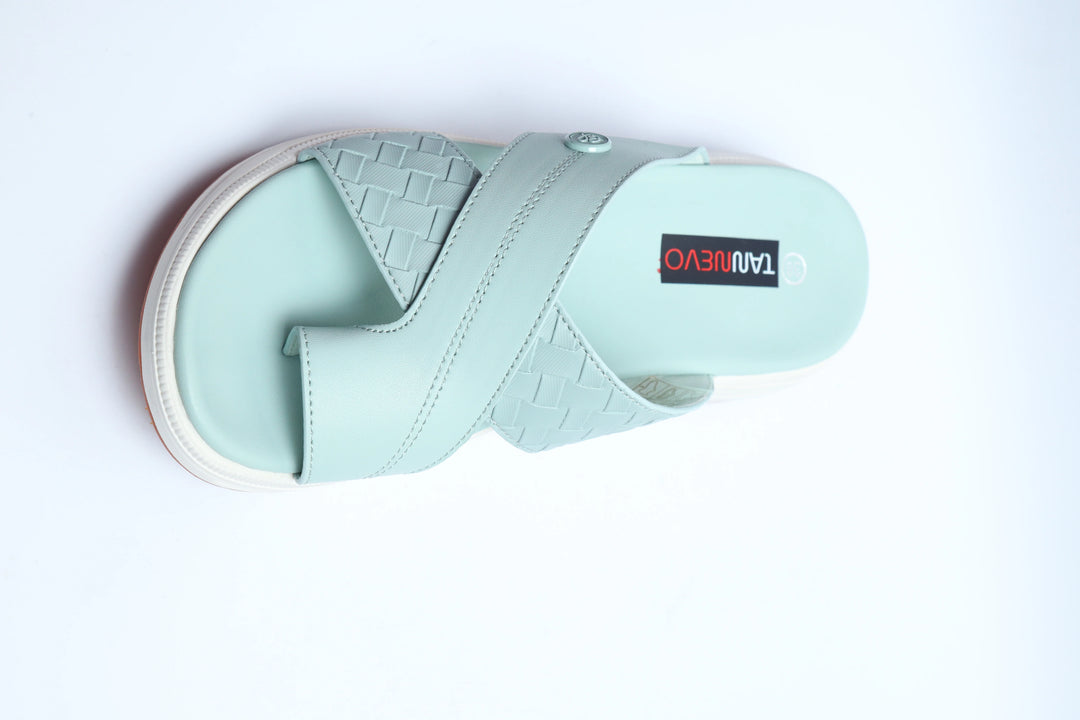 Luxury Green Designer Medicated Slipper