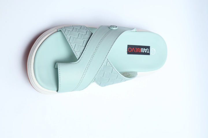 Luxury Green Designer Medicated Slipper