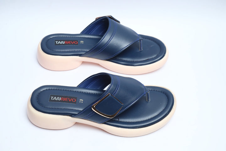 Classic Navy Premium Medicated Slipper