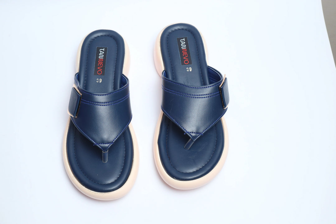 Classic Navy Premium Medicated Slipper