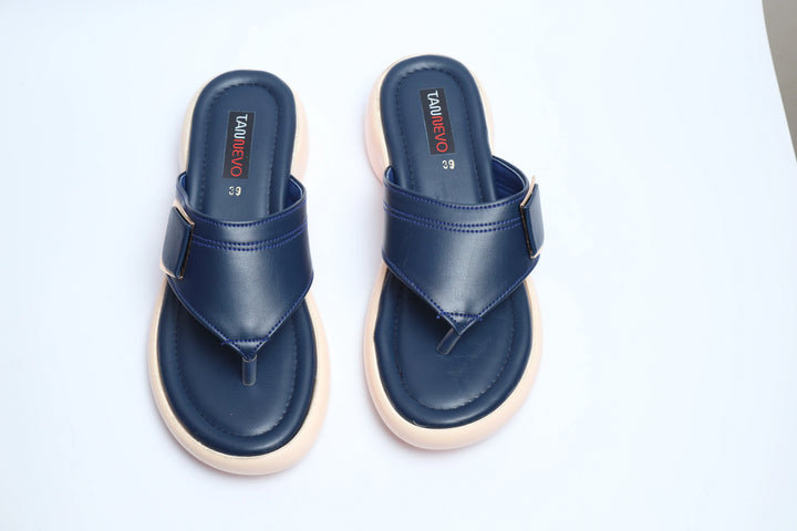 Classic Navy Premium Medicated Slipper