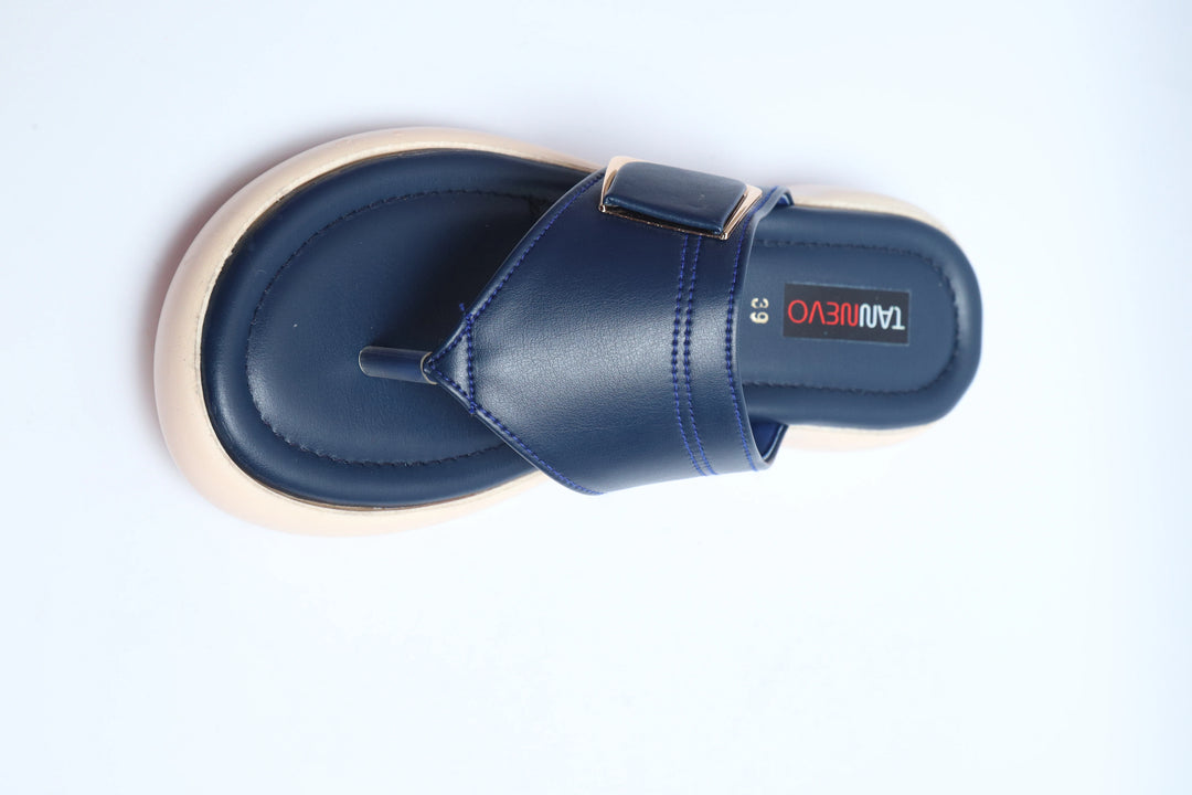 Classic Navy Premium Medicated Slipper