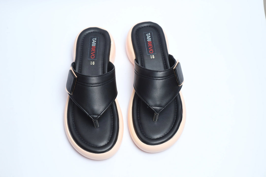 Classic Black Premium Medicated Slipper