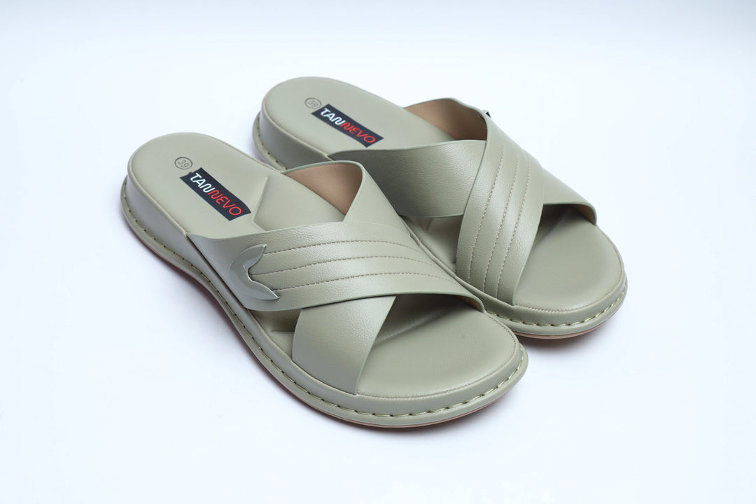 Premium Green Fashion Medicated Slipper