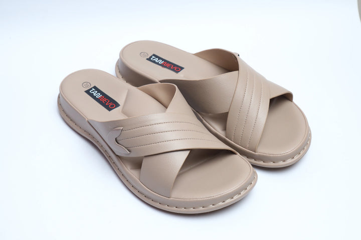 Premium Khaki Fashion Medicated Slipper