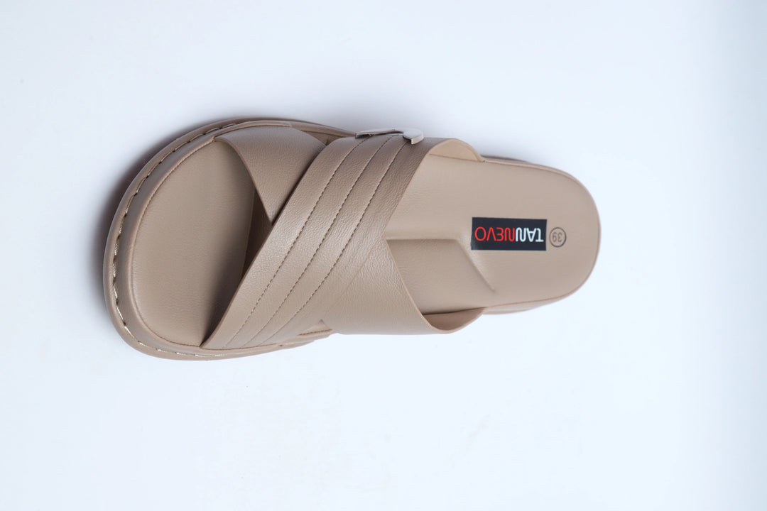 Premium Khaki Fashion Medicated Slipper