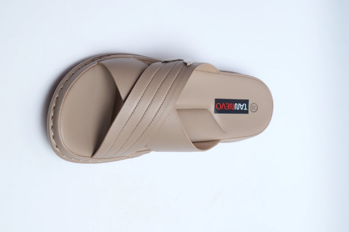 Premium Khaki Fashion Medicated Slipper