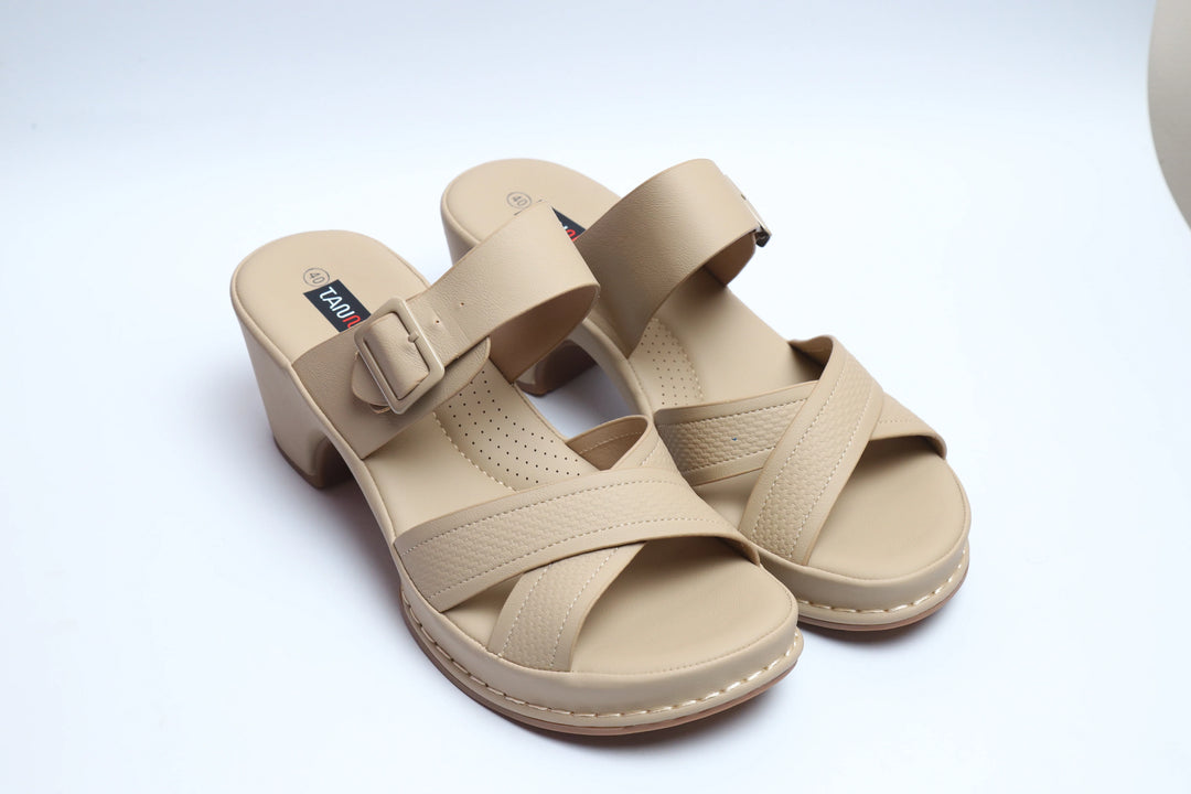 Stylish Apricot Premium Medicated Slipper