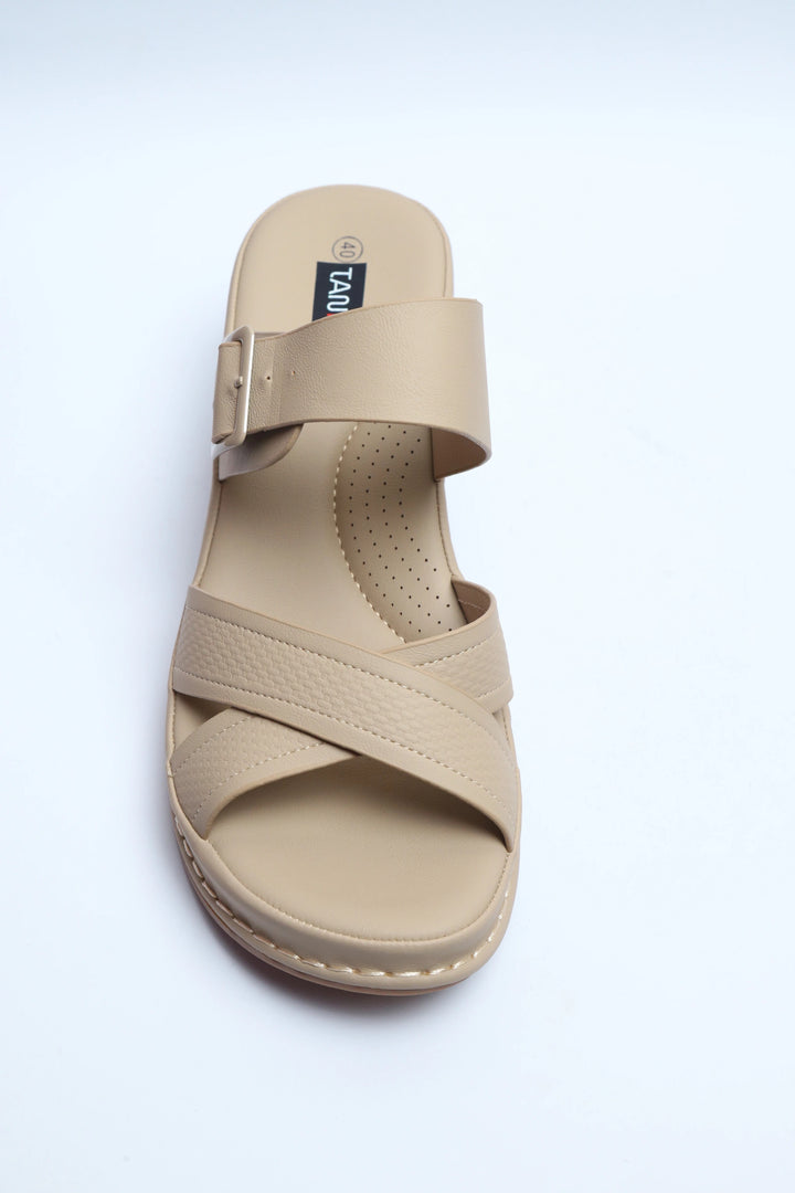 Stylish Apricot Premium Medicated Slipper