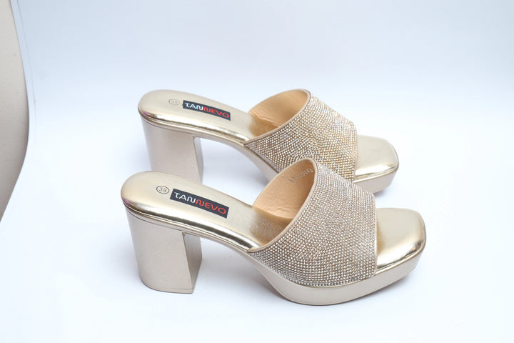 Luxury Gold Elegant Medicated Slipper