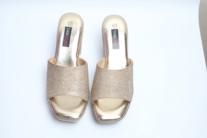 Luxury Gold Elegant Medicated Slipper