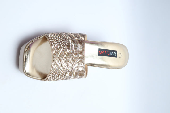Luxury Gold Elegant Medicated Slipper