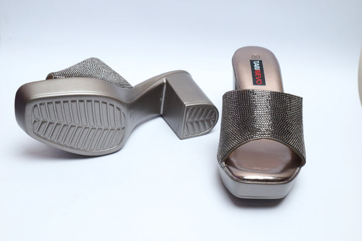 Luxury Grey Elegant Medicated Slipper