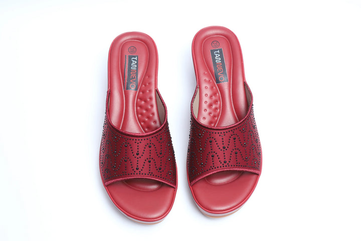 Classic Maroon Comfort Medicated Slipper