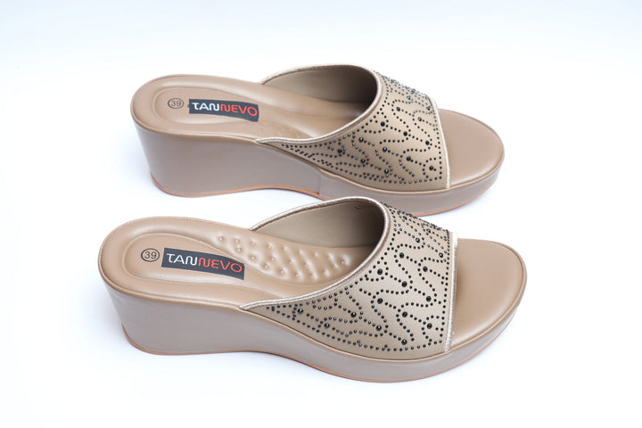 Classic Khaki Comfort Medicated Slipper
